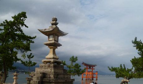 Torii water gate, Miyajima